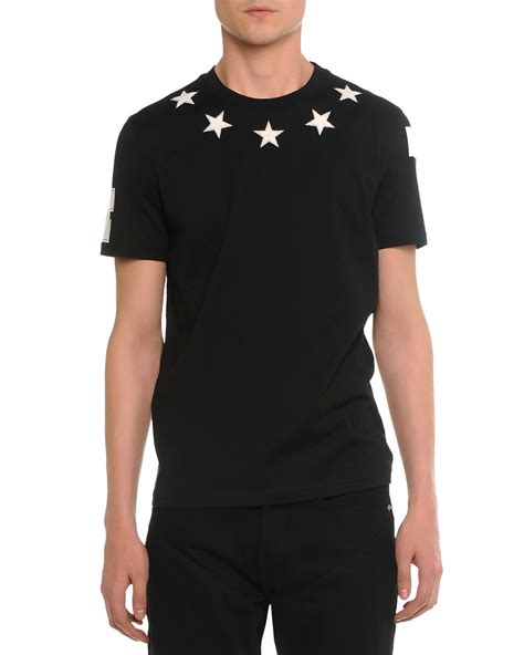 givenchy stars shirt|Givenchy t shirt men price.